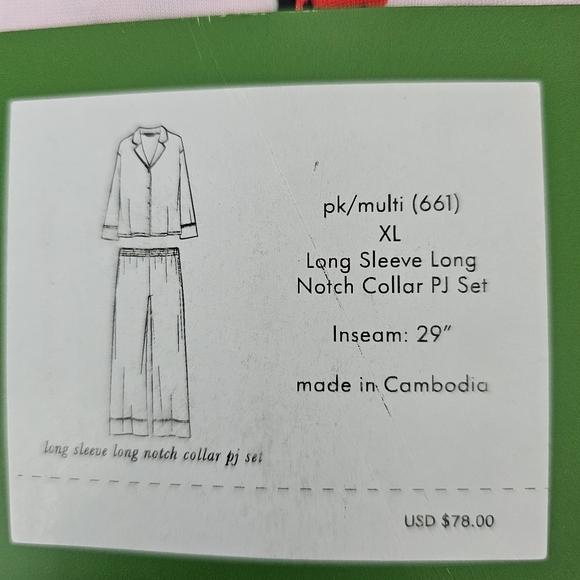 Kate Spade Pajamas XL"All Dolled Up"+ Pink Bag-Skin Care/Makeup. Gift Mom Day! - Picture 9 of 16